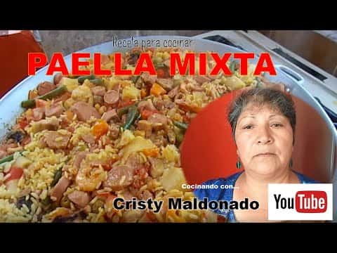 Paella Mixta Casera