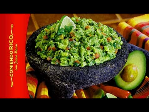 Guacamole Tradicional Mexicano