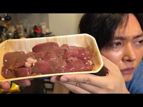 ねぎ塩鶏レバー