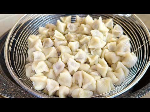 Крошечные домашние пельмени
