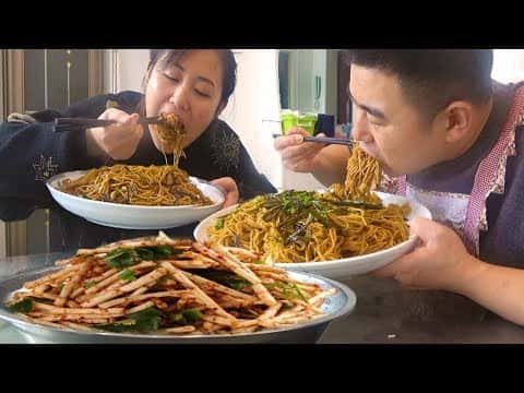 綜合食譜：上海版蔥油拌麵、涼拌折耳根