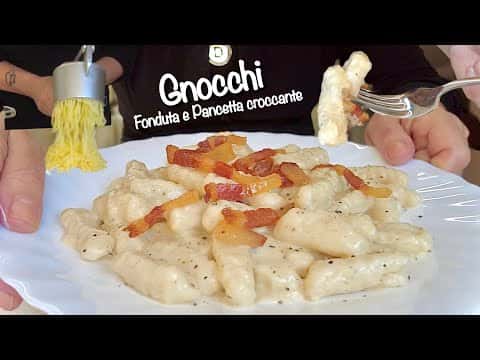 Gnocchi di patate senza uova cremosi e croccanti