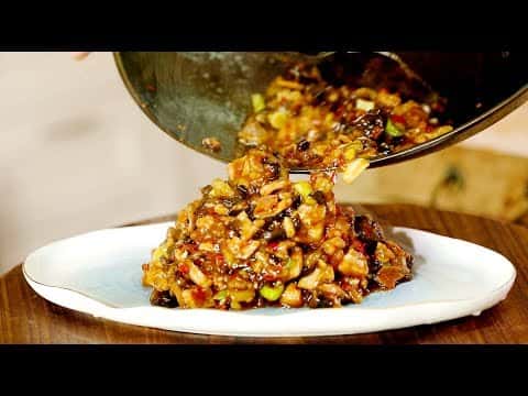 鱼香碎滑肉