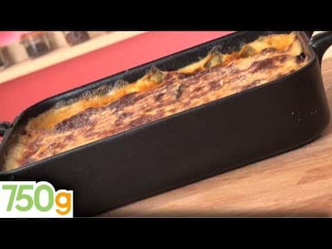 Moussaka traditionnelle à l'agneau