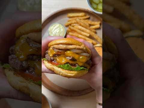 Homemade Smash Burgers