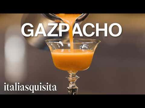 Il Gazpacho in tre versioni: Classico, Bonbon e con Pasta 3D