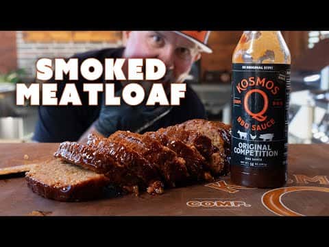 Perfected Smoked Meatloaf