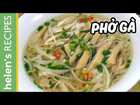 Pho Ga (Vietnamese Chicken Noodle Soup)