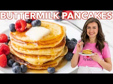 Easy Buttermilk Pancakes
