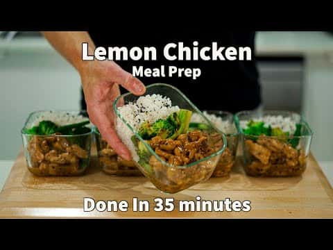 Lemon Chicken Meal Prep