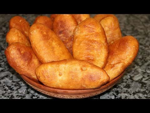 Жареные пирожки с капустой