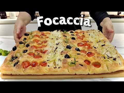 Focaccia Maxi in 3 Gusti Diversi