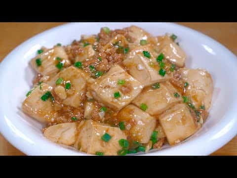秘製肉末豆腐