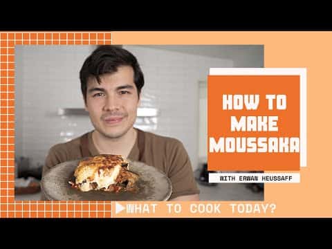 Healthy Moussaka with Cauliflower Bechamel