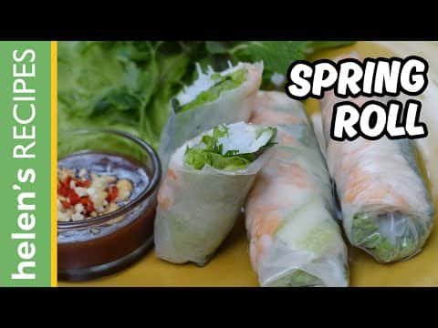 Vietnamese Fresh Spring Rolls (Gỏi Cuốn)
