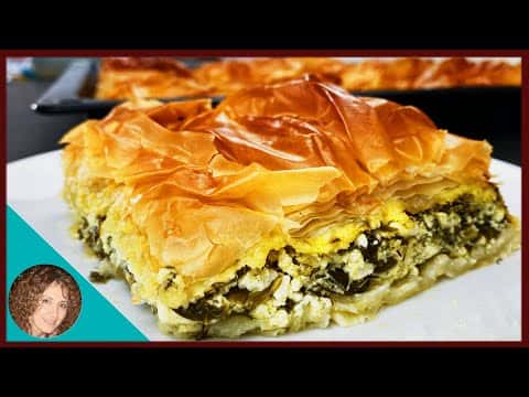Greek Spinach Pie (Spanakopita)