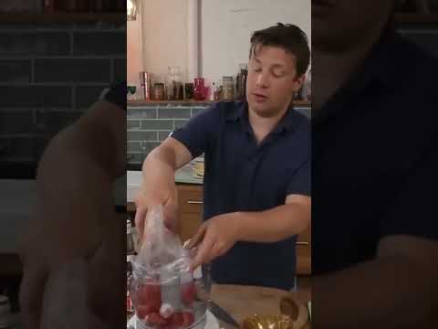 45-Second Strawberry Ice Cream