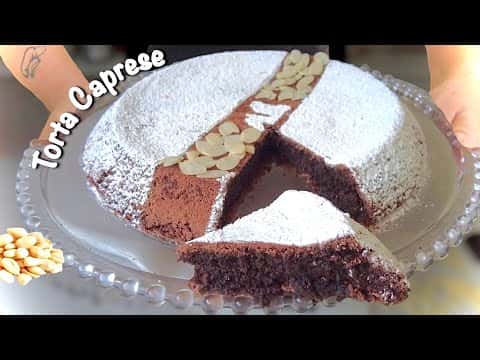 Torta Caprese (senza glutine e senza lievito)
