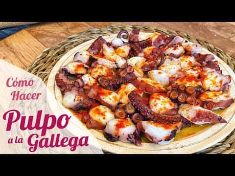 Pulpo a la gallega o pulpo a feira