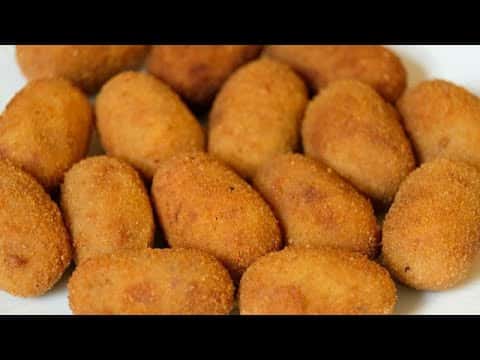 Croquetas de jamón caseras y cremosas