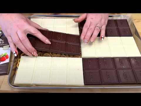Christmas Candy Pretzel Bark