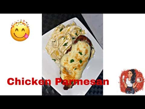 Chicken Alfredo Parmesan