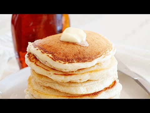 Fluffy Pancakes Without Milk