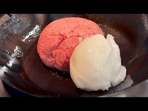 ひき肉ラードにんにく香味醤油炒飯