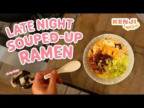 Late Night Souped-Up Instant Ramen