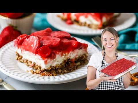 Strawberry Pretzel Salad