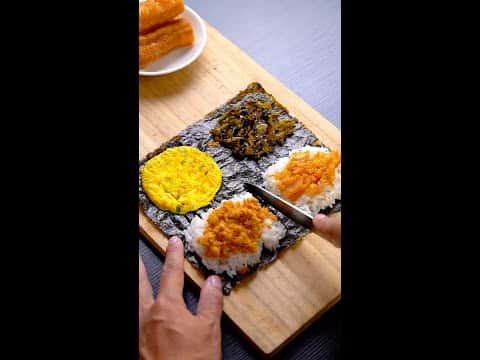 中式摺疊飯糰