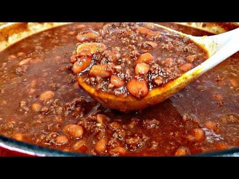 Easy Homemade Beef Chili with Pinto Beans