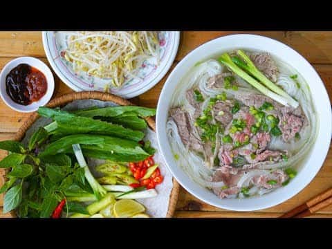 Authentic Beef Pho (Phở Bò)