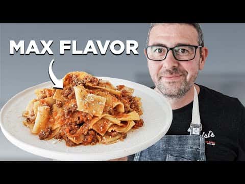 Authentic Italian Bolognese Sauce (Ragù alla Bolognese)