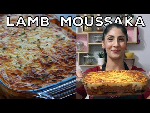 Classic Greek Lamb Moussaka