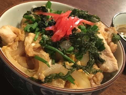 蕎麦屋風親子丼