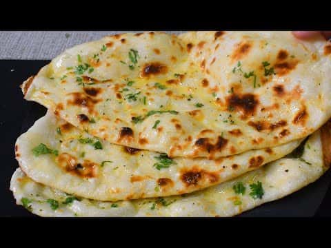 توا بٹر نان (Butter Naan on Tawa)