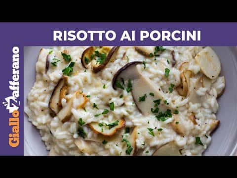 Risotto ai funghi porcini