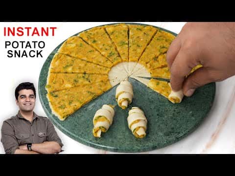 पोटैटो रोल समोसा (Potato Roll Samosa)