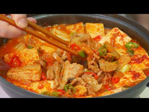 돼지고기 두부 김치찌개