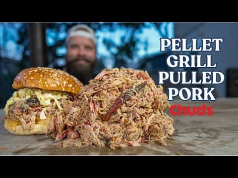 Overnight Smoked Pulled Pork on a Pellet Grill