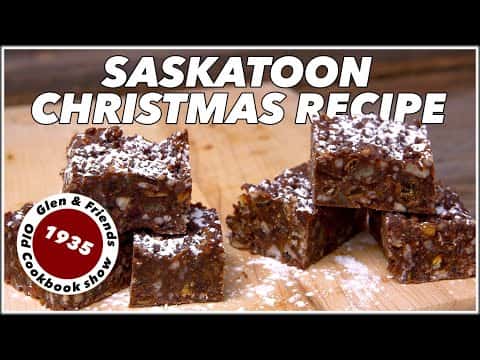 1935 Saskatoon Christmas Candy Fruit Cake
