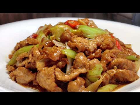 蔥爆肉