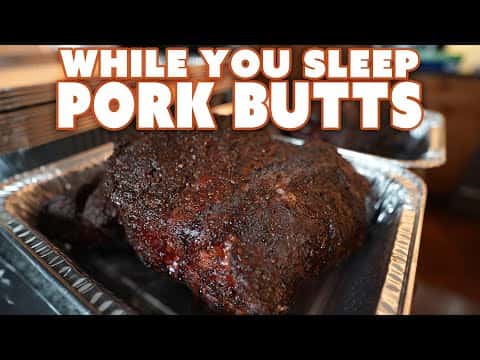 Smoked Overnight Pork Butt