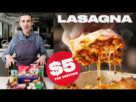 Inflation-Friendly Budget Lasagna