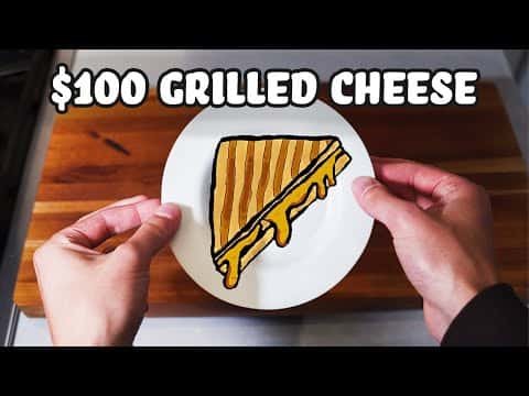 Three Levels of Grilled Cheese ($1, $10, and $100)