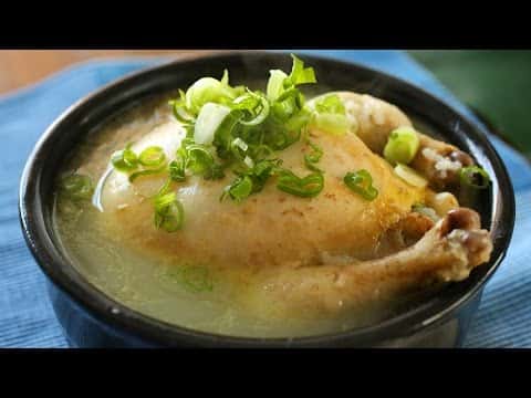 Ginseng Chicken Soup (Samgyetang)
