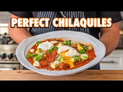 Homemade Chilaquiles 2 Ways (Verde and Rojo)
