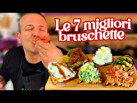 Ricette combinate: 7 Bruschette estive