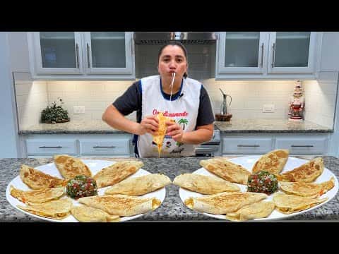Quesadillas de Pollo con Queso